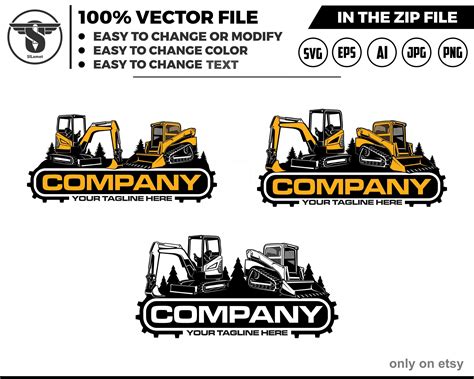 skid steer logo designs